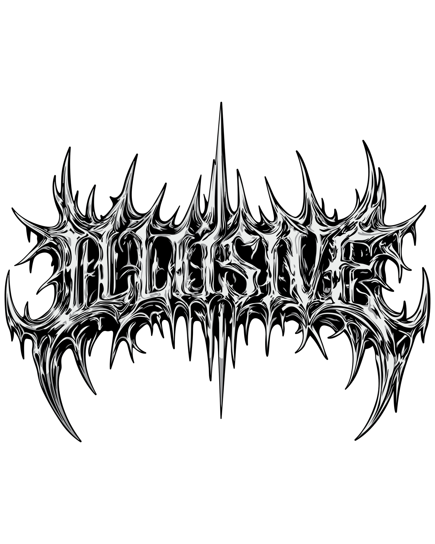 Illusive Metal Sticker