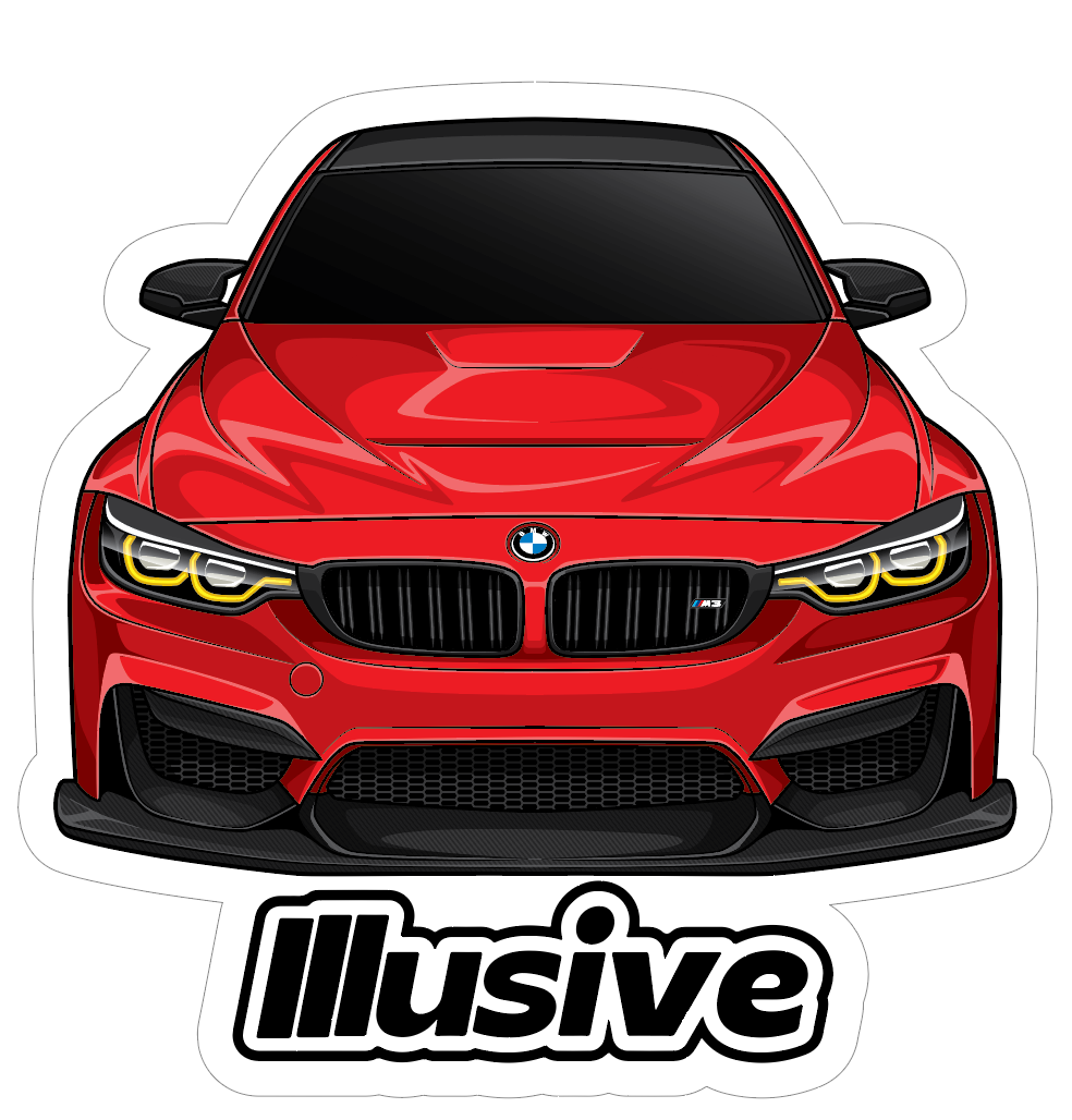 F80 M3 Sticker